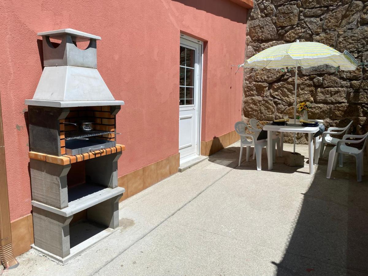 La Casita Alere En Playa Carnota Con Patio Y Barbacoa Exterior foto